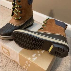 Kids Sorel Slimpack II Lace Size 1